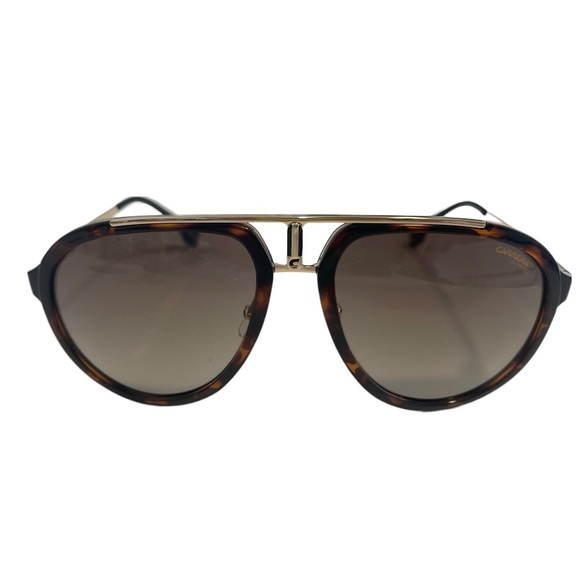 Carrera Men’s Sunglasses 1003SSAM Havana gold aviator 100% UV protection - Picture 3 of 11